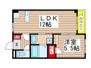 プチモンドの物件間取画像